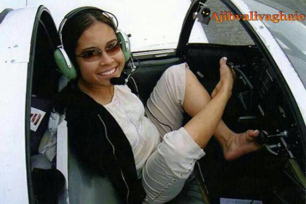 تصویر شماره جسیکا کاکس اولین شخصی است که با وجود معلولیت موفق به دریافت گواهینامه خلبانی شده است✈️